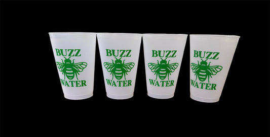 Frosted Buzz Water 20 oz Cups