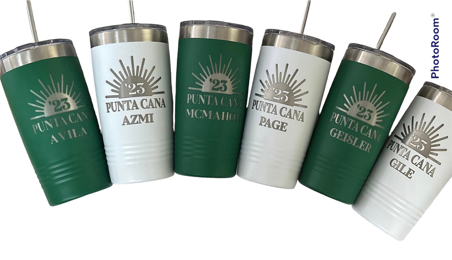 Engraved Insulated Tumblers